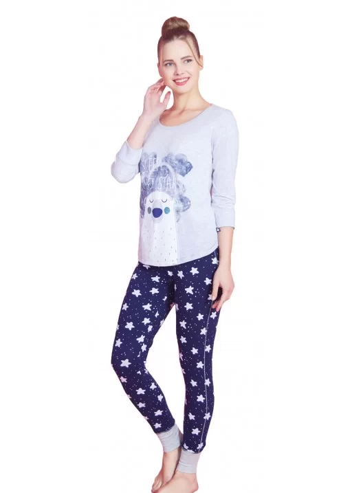 Pijama dama Sleep with Stars