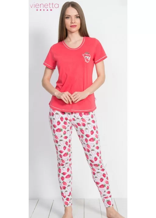 Pijama dama Strawberries