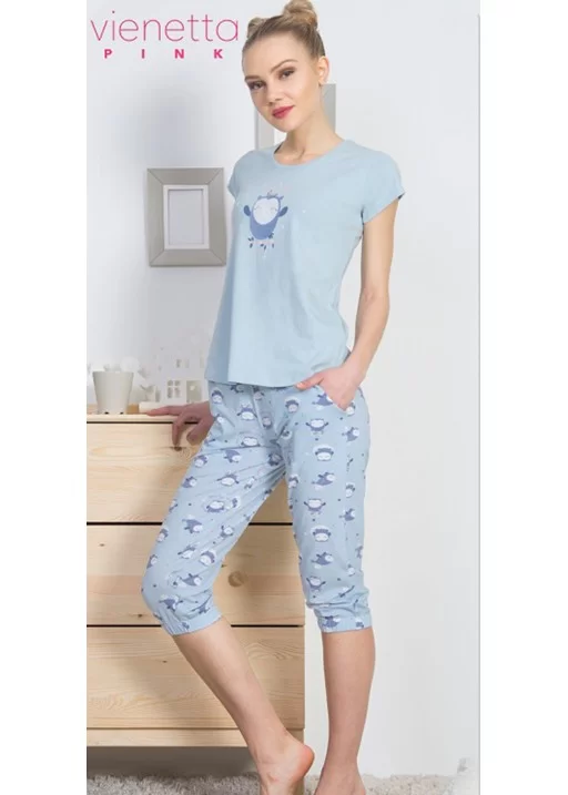 Pijama capri dama Sleepy Owl