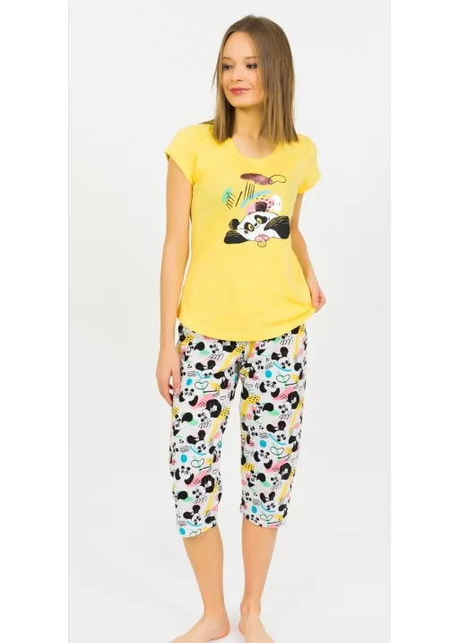 Pijama capri dama Panda 's Dream