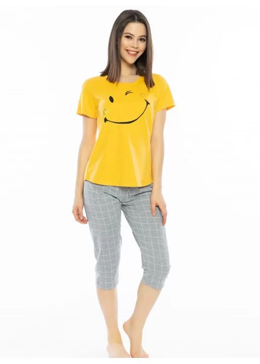 Pijama capri dama Smile Today