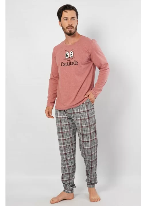 Pijama barbati Cattitude