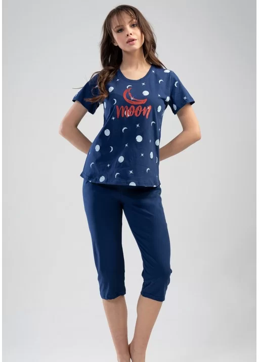 Pijama capri dama MoonLight