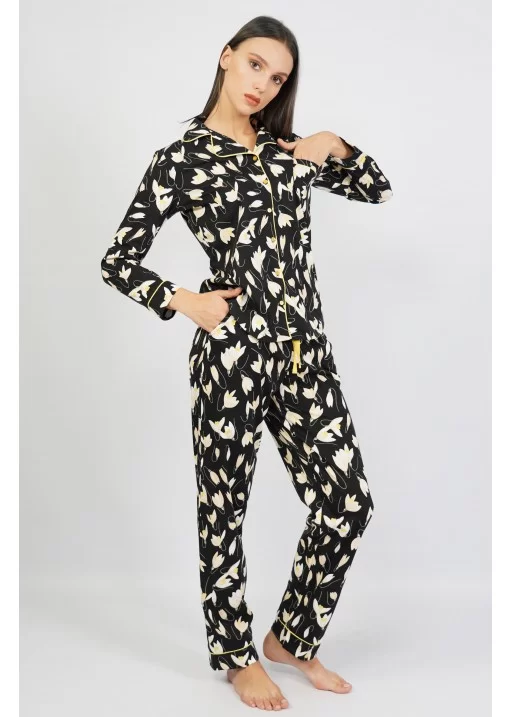 Pijama cu nasturi dama