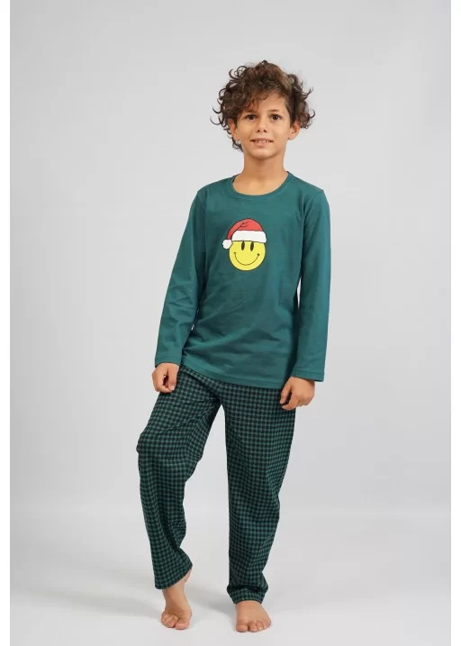 Pijama copii baieti Christmas Smile