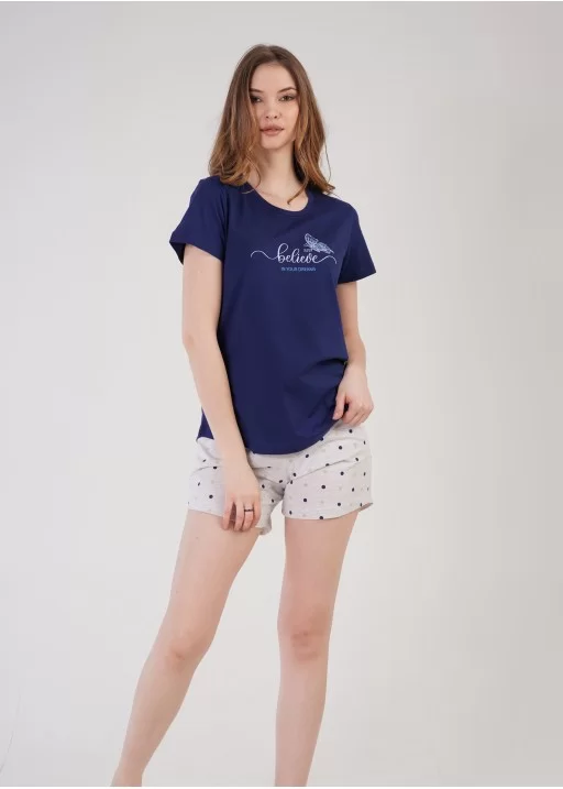 Pijama short dama Just Believe