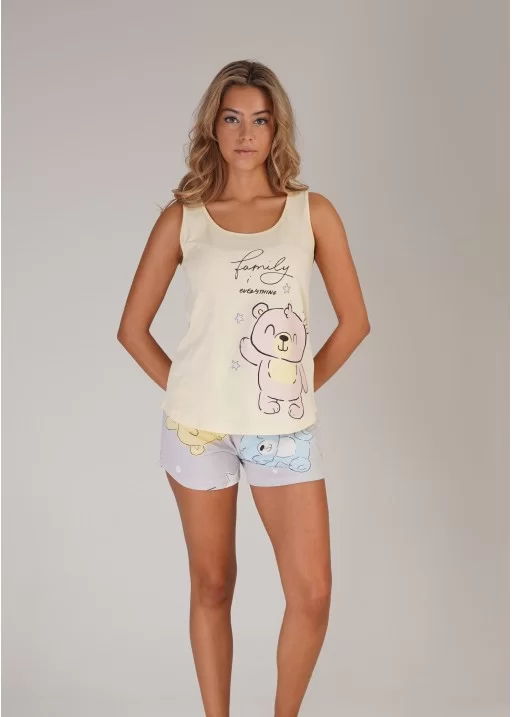 Pijama short dama Family Love