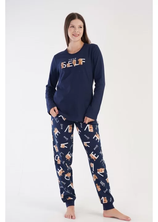 Pijama bumbac vatuita Love YourSelf