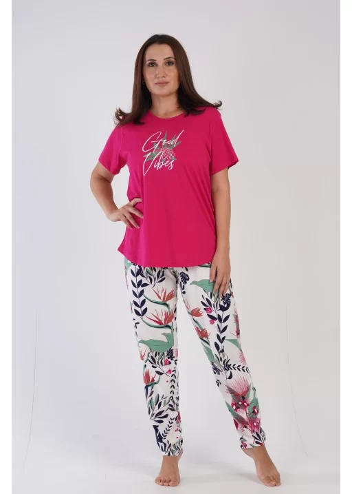 Pijama dama marimi mari Pink Vibes