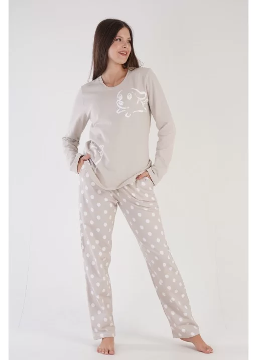 Pijama bumbac vatuita Puppy Love