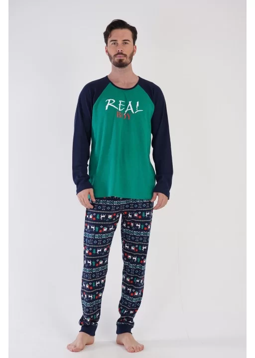 Pijama bumbac interlok barbati Surprise