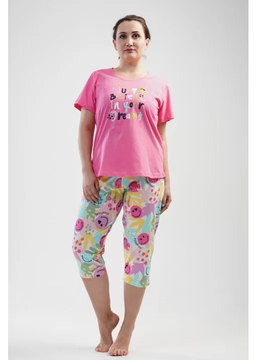Pijama capri marimi mari Colours