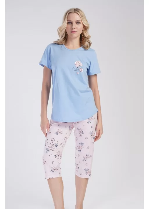 Pijama bumbac capri Gaia