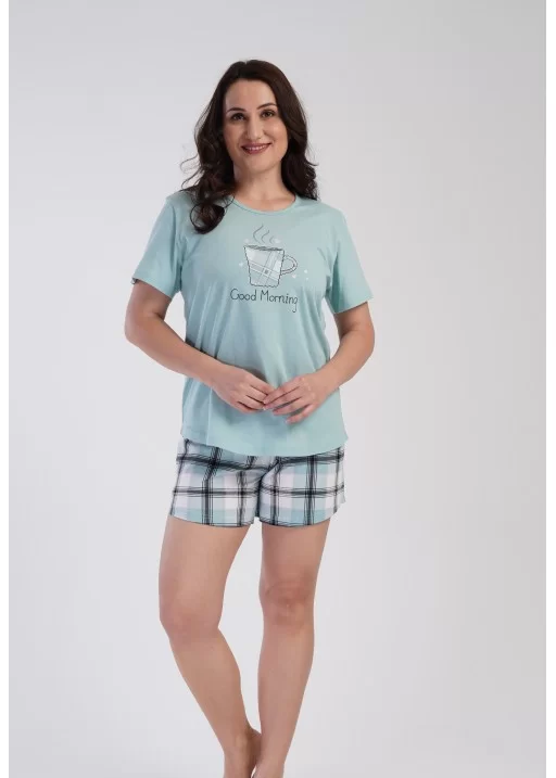 Pijama bumbac short marimi mari Good Morning