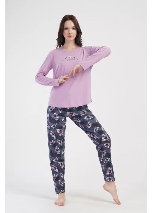 Pijama bumbac marimi mari Attitude
