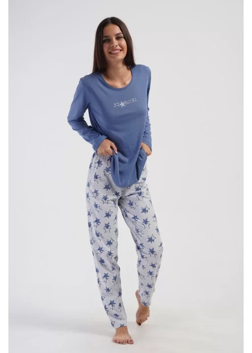 Pijama bumbac marimi mari BlueStars