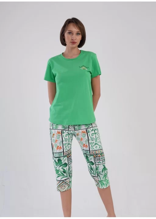 Pijama bumbac capri Baccarat