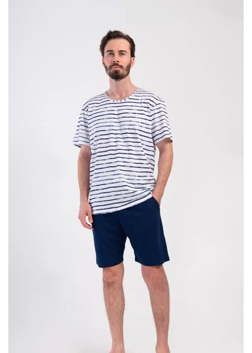 Pijama bumbac short barbati Jawa