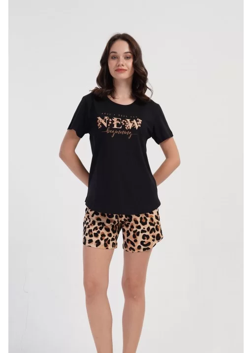 Pijama bumbac short dama New Begining