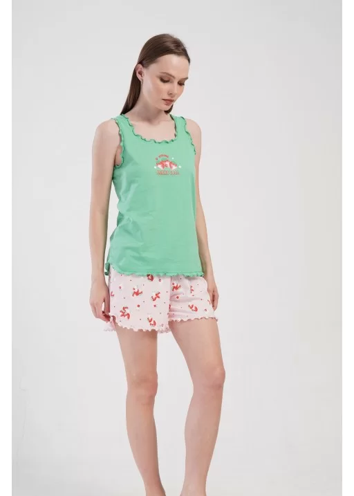 Pijama bumbac short Berry Good