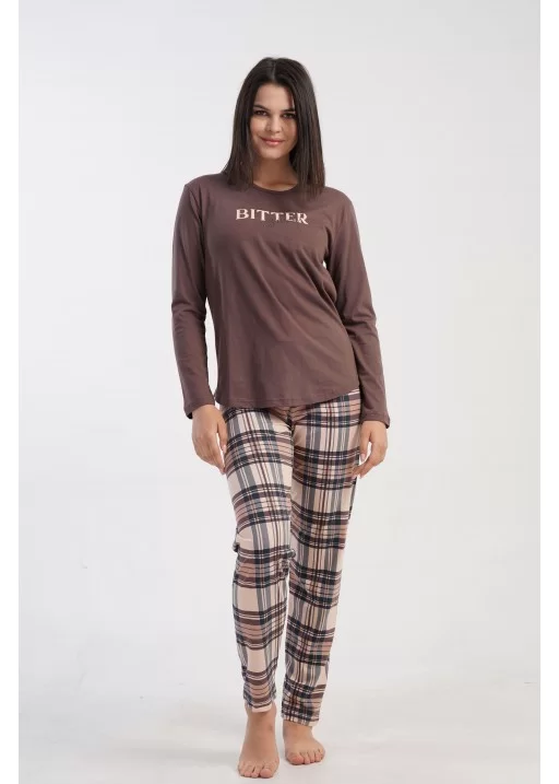 Pijama bumbac dama Bitter