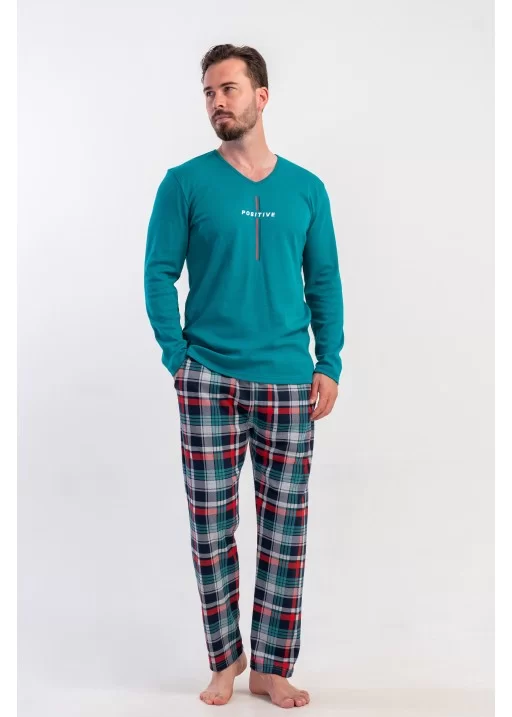 Pijama bumbac interlok Be Positive
